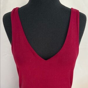 Deep V-Neck Thong Style Bodysuit